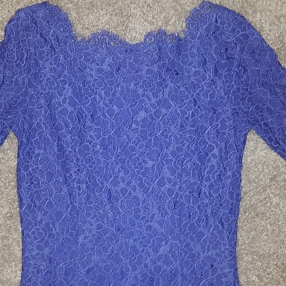 Wyatt Collection: Embroidered Cocktail Dress - Picture 5 of 6